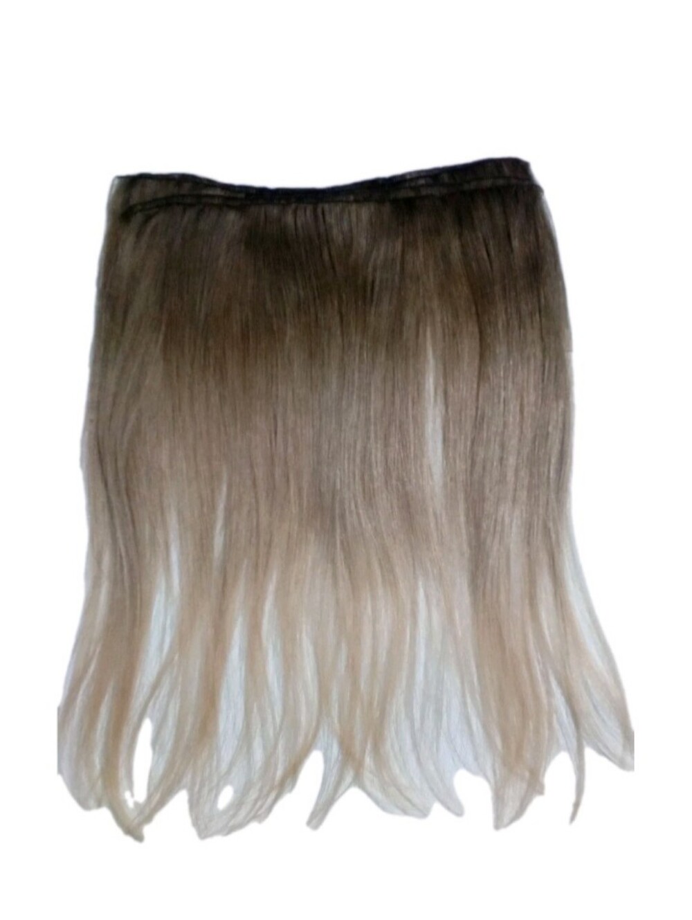 Bellami Professional 64g 18" Brown/Blonde Rooted Hand-Tied Weft